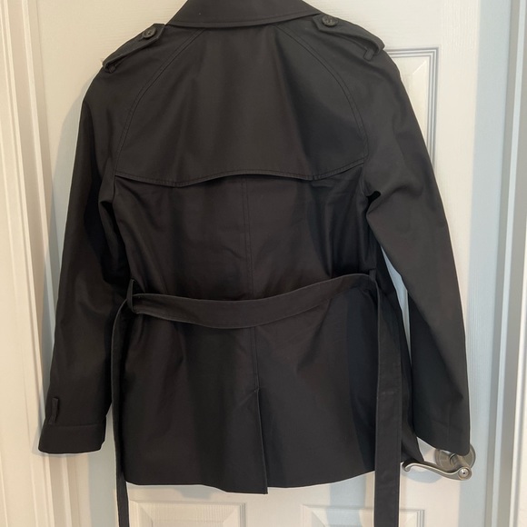 Coach Trench Coat Black M good condition - Picture 4 of 4